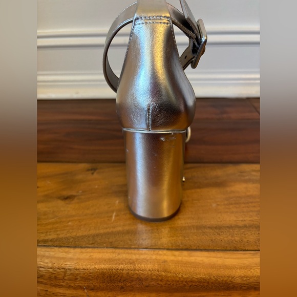 Circus by Sam Edelman Silver Women's Chunky Heels Size 8.5 - Picture 13 of 16